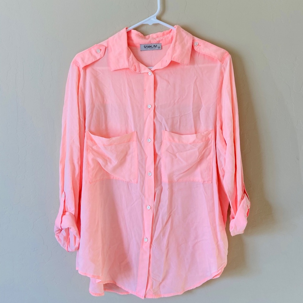 Sam & Lavi Button Down Top